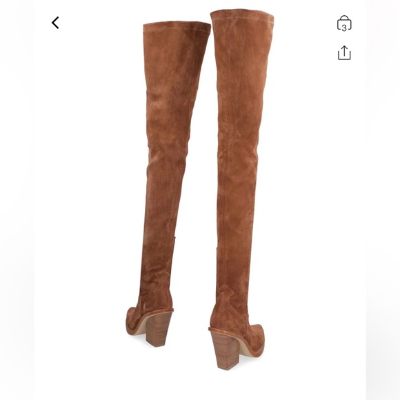 Paris Texas Thigh High Over-the-knee Leather Boots - Picture 3 of 10